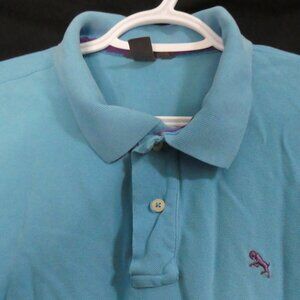 L.O.G.G. By H&M | XL - extra large | Blue Polo Shirt | Rare Ram Stitched Logo
